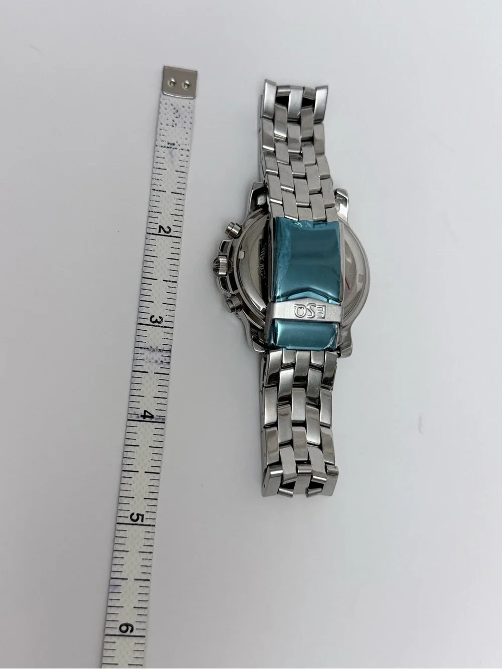 ⁠ESQ Esquire by Movado 300390A Black Dial Chronograph Watch NWOT⁠